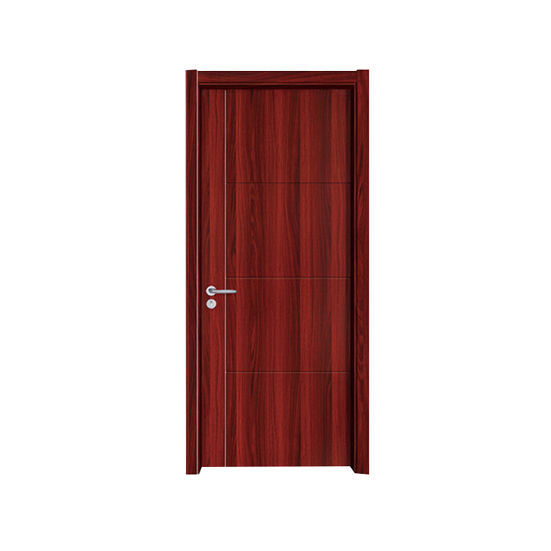 MLD-3826 Lines dividing rectangle Melamine Door