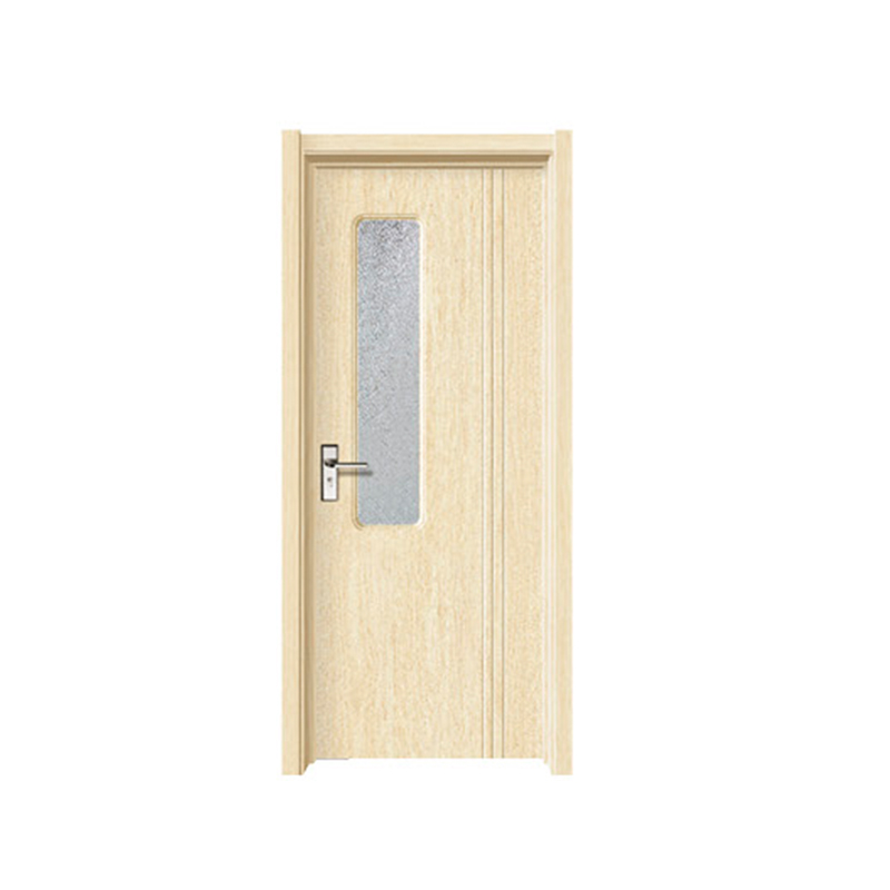 SPM-8152 Simple glass PVC MDF Door