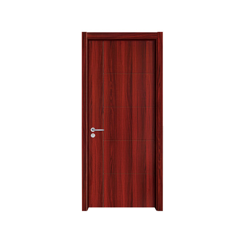 MLD-3822 Red wood grain frame Melamine Door