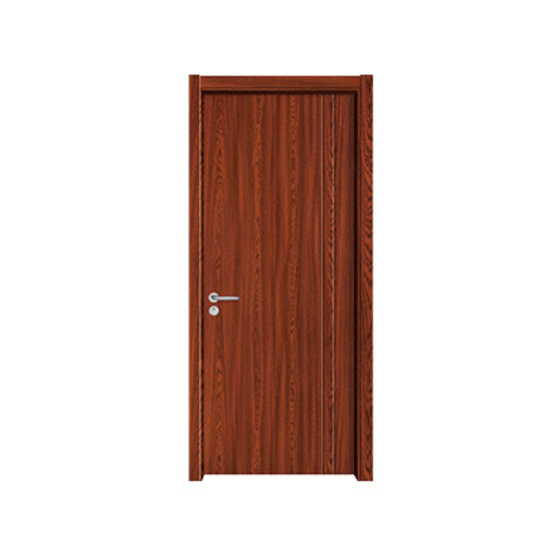 MLD-4106 Brown simple wood grain Melamine Door