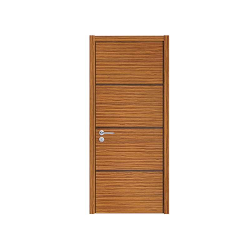SPK-1085 Brown line division Veneer Painted Door