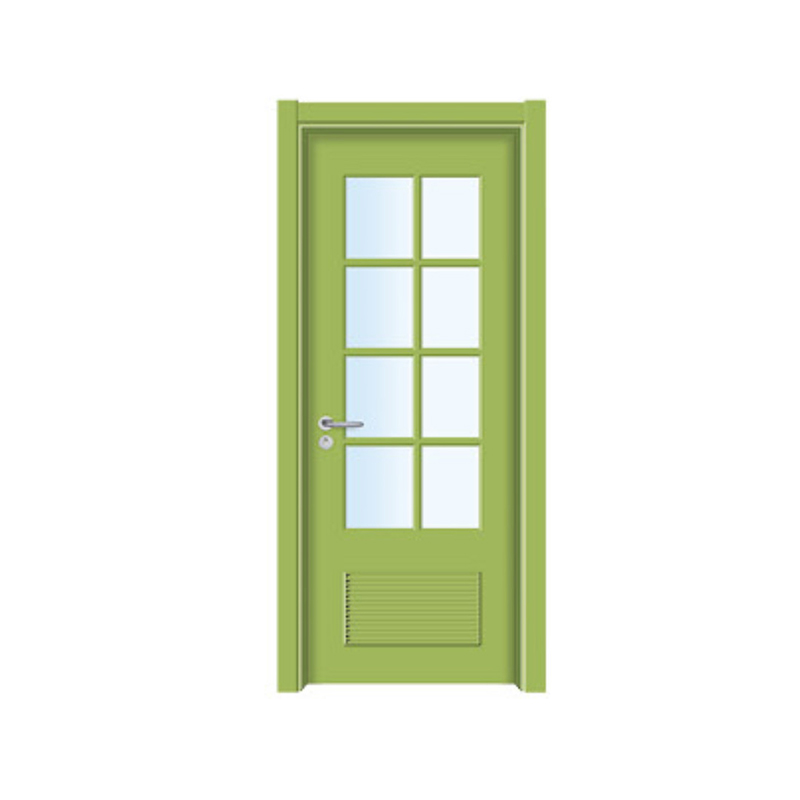 MLD-4021 Grid glass Melamine Door