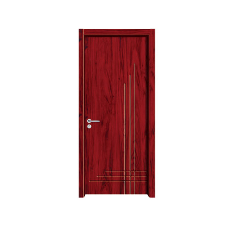 MLD-4102 Multiple line segments Melamine Door