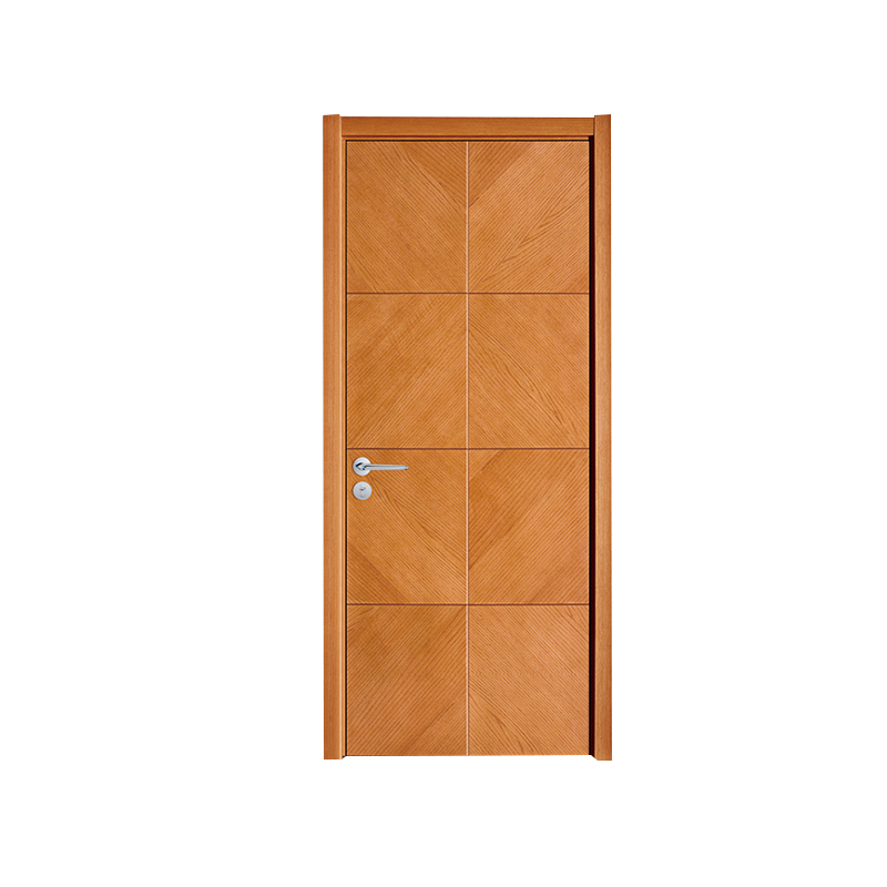 SPK-1081 Modern Wood GrainVeneer Painted Door
