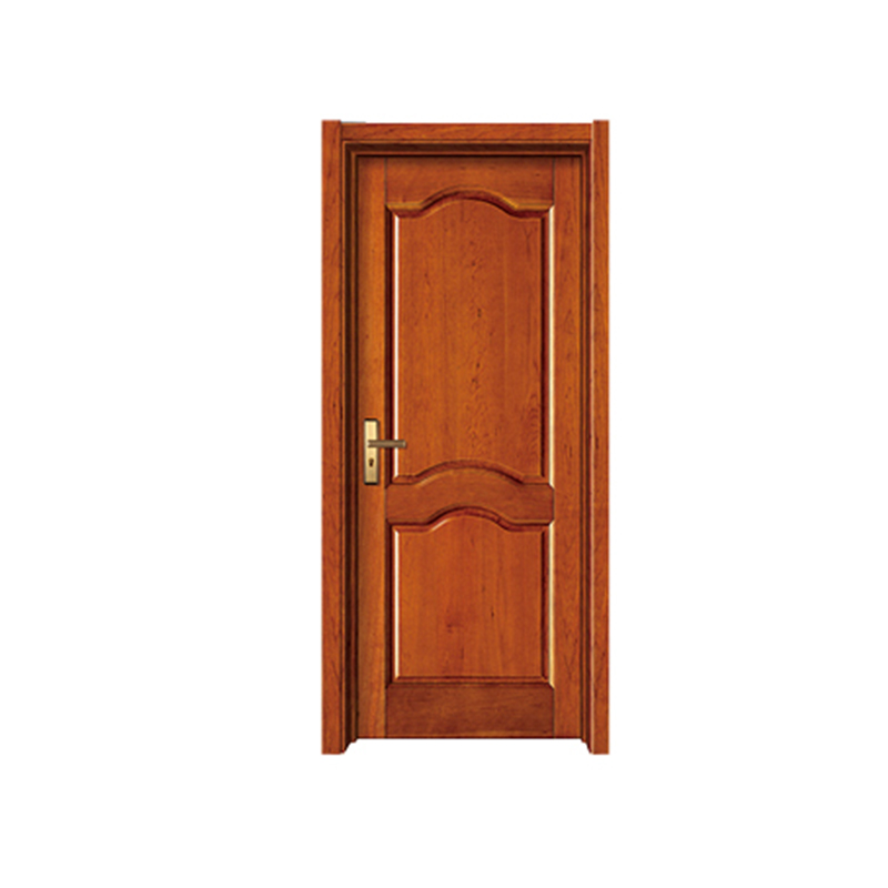 SPK-1077 Plain dark brown Veneer Painted Door