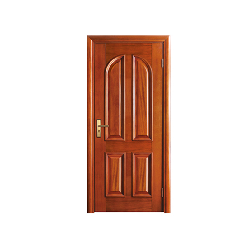 SPK-1074 Arch decoration Veneer Painted Door