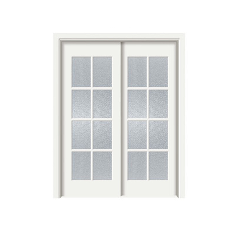 MLD-5202 Two grid doors Melamine Door