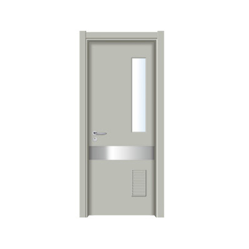MLD-4011 Line graphic glass Melamine Door