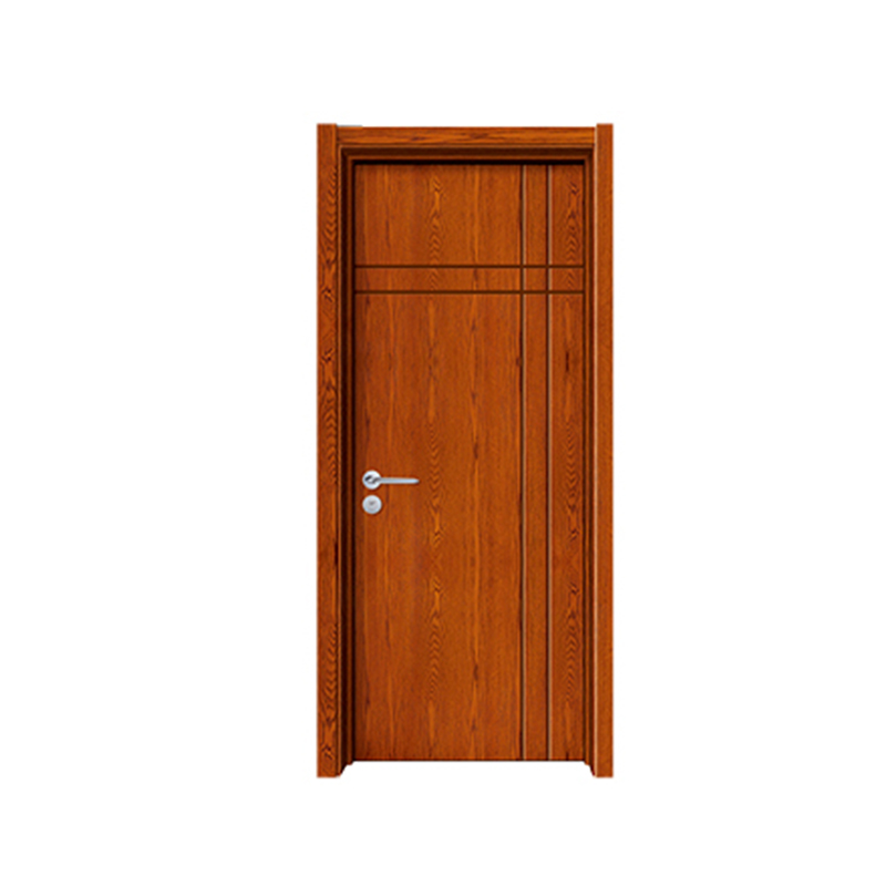 SPK-1099 Dark brown lines Veneer Painted Door