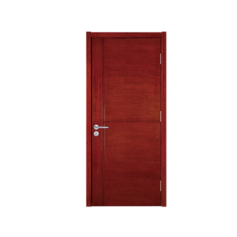 SPK-1094 Deep red simplicity Veneer Painted Door