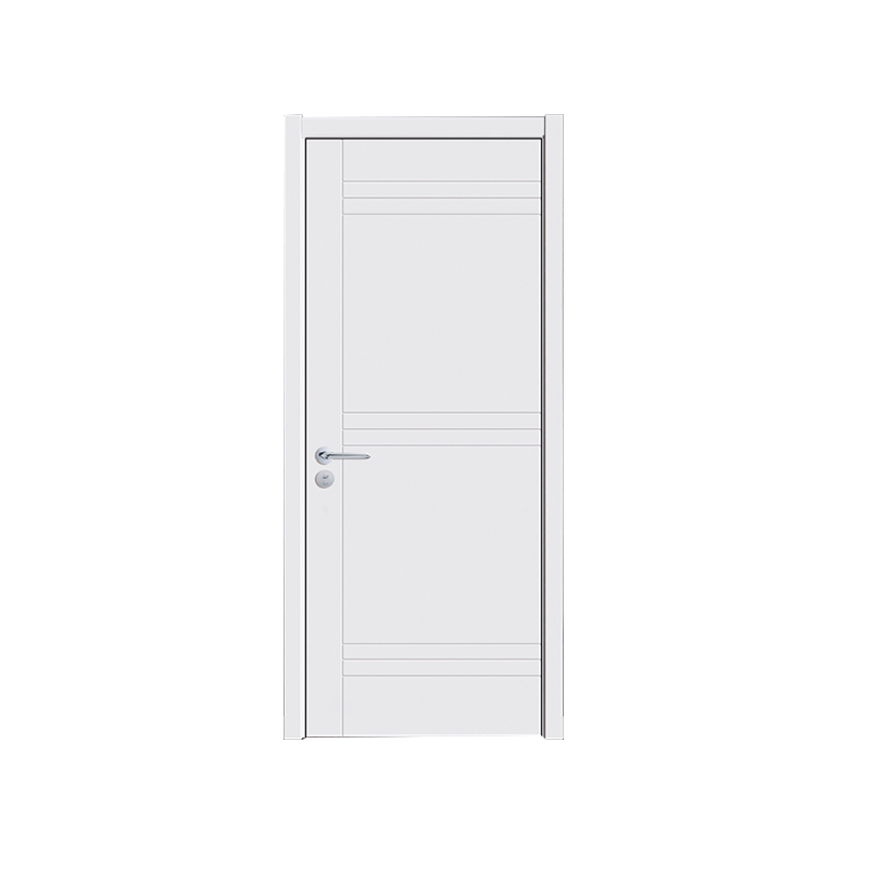 SPK-1035 Parallel vertical lines Veneer Painted Door