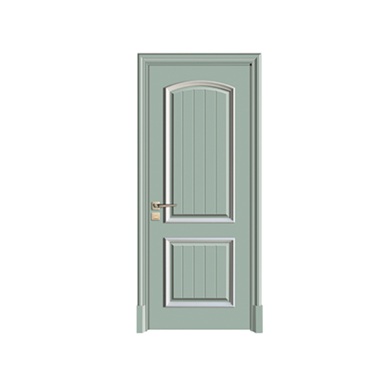 SPK-1028 Vertical lines Veneer Painted Door