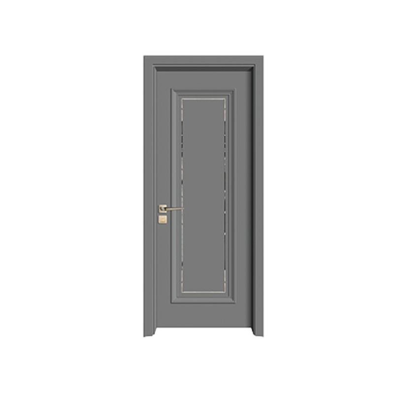 SPK-1025 Reflective lines Veneer Painted Door