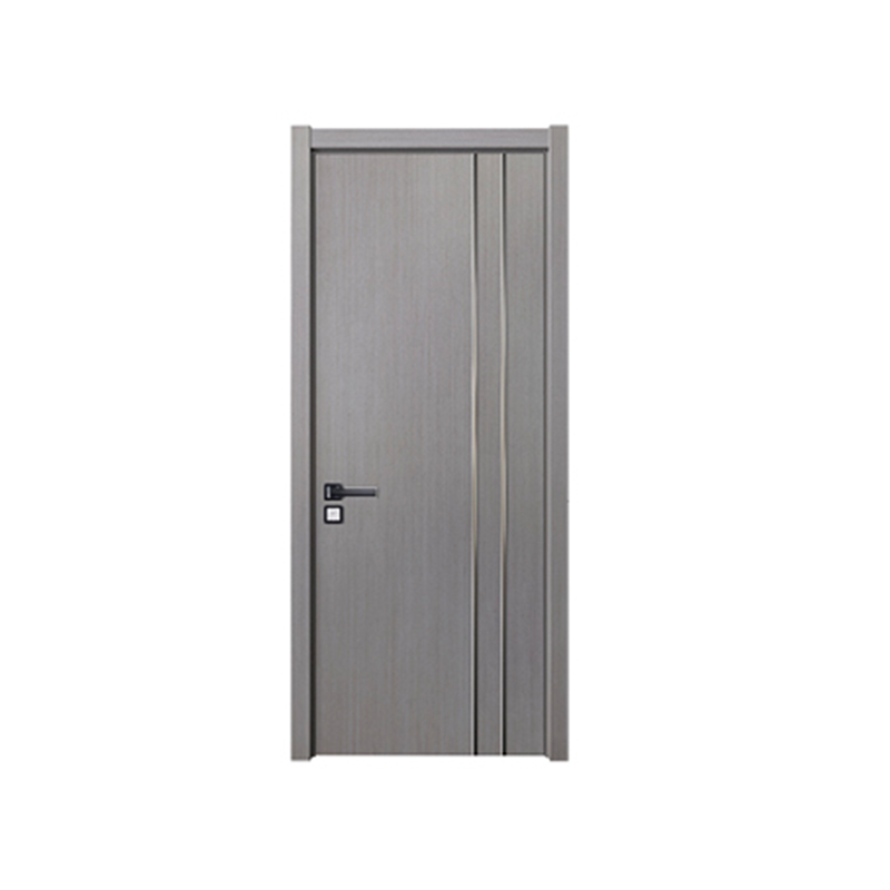 SPK-1017 Gray vertical lines Painted Door