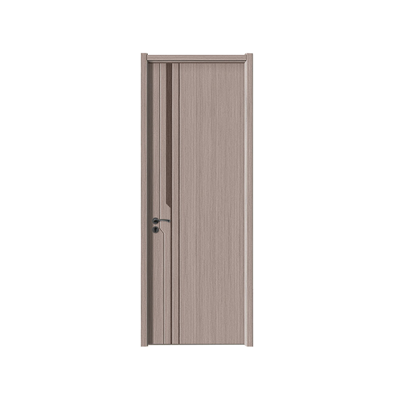 MLD-4207  Three different black lines Melamine Door