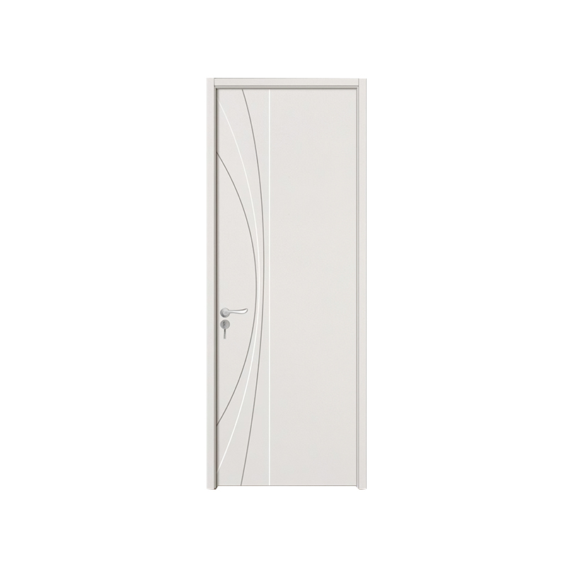 WPC-M001 Two curves WPC Door