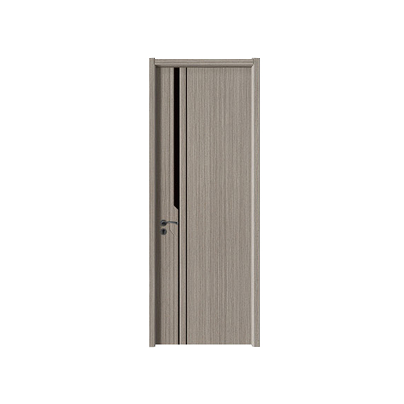 MLD-4207  Three different black lines Melamine Door
