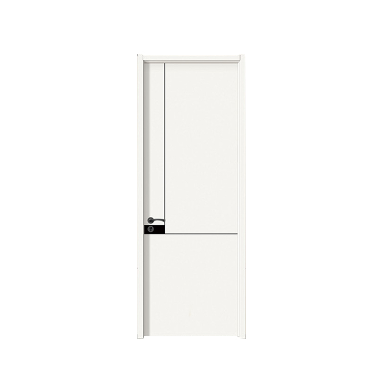 MLD-4220  Color block on the keyhole Melamine Door