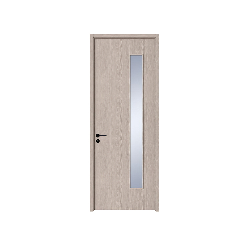 WPC-EU008 Single side glass WPC Door