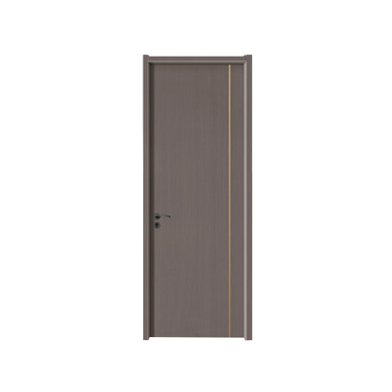 MLD-4839 Gray simple single line Melamine Door