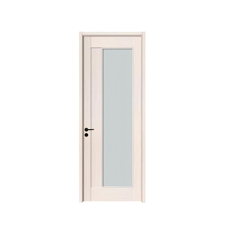 WPC-PA012 Large glass windows WPC Door