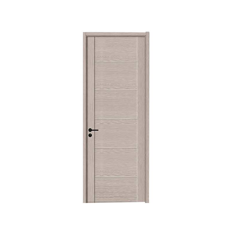 WPC-PA011 Textured black handle WPC Door