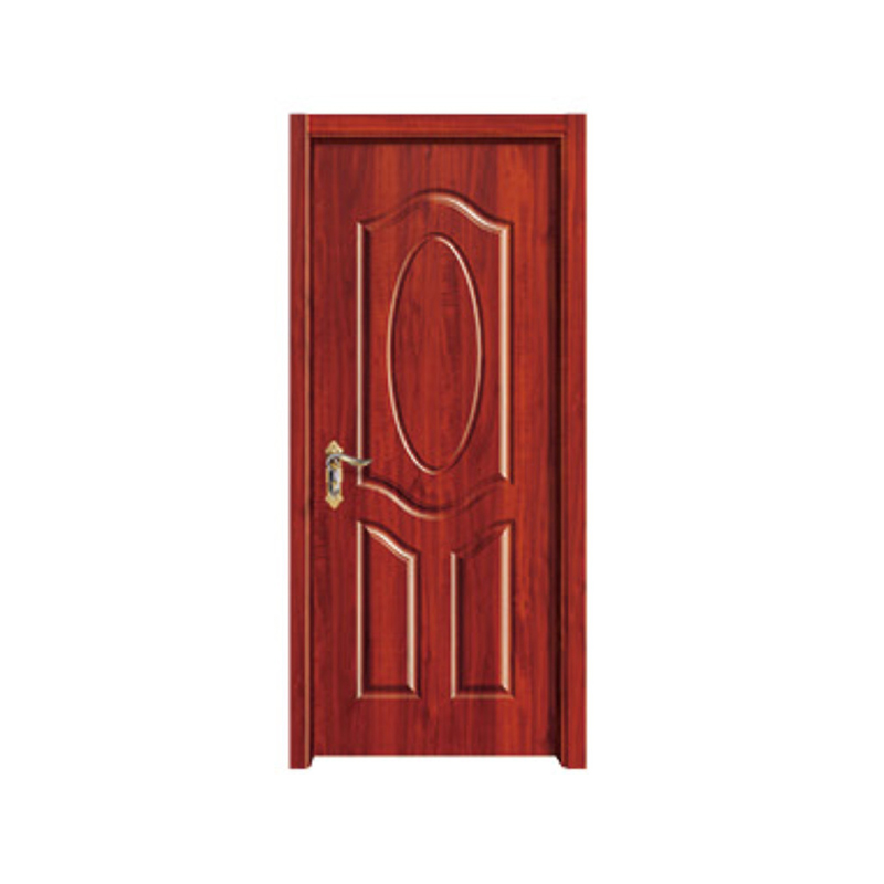 MLD-3802 Dark red middle round Melamine Door