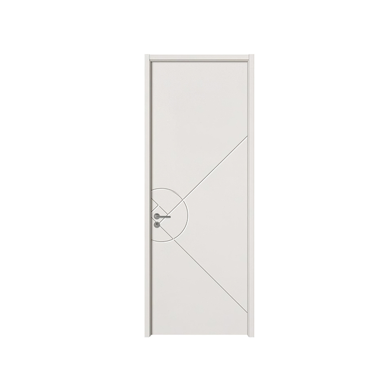 WPC-G008 Circle and rectangle WPC Door