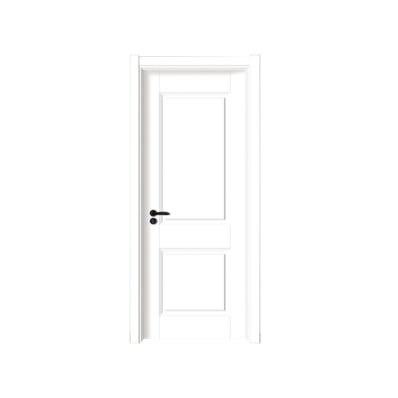 MLD-3815 Pure white simple texture Melamine Door