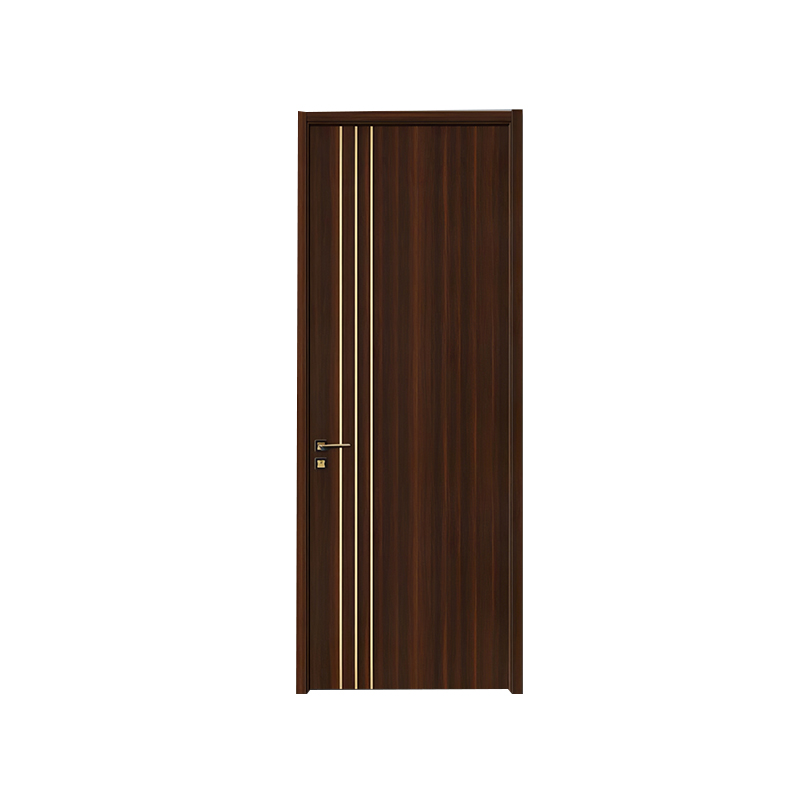WPC-AL006 Three bright lines WPC Door