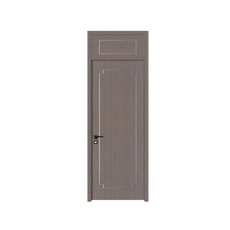 WPC-AL004 Silver line frame WPC Door