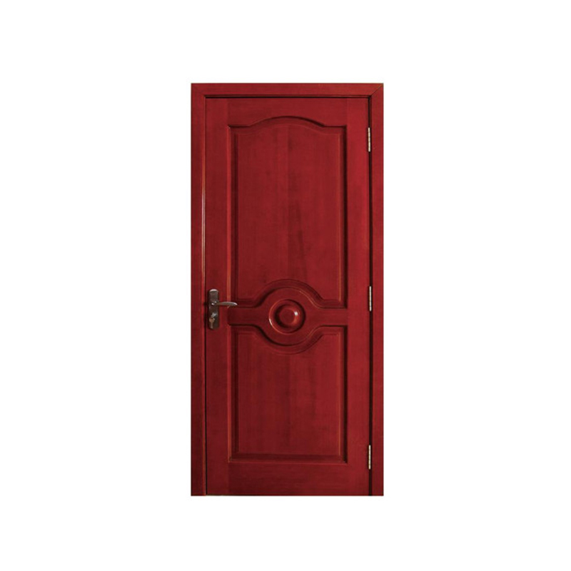 NSW-LD-16 Spherical Natural Solid Wood Door